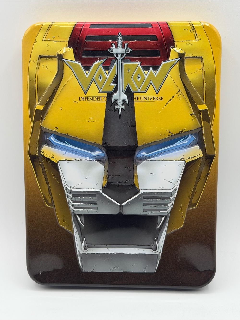 Voltron Defender Of The Universe Collection Two Yellow Lion Tin Case (DVD 2006)